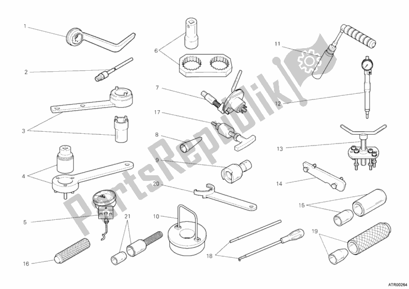 All parts for the Workshop Service Tools, Engine Ii of the Ducati Streetfighter S USA 1100 2012
